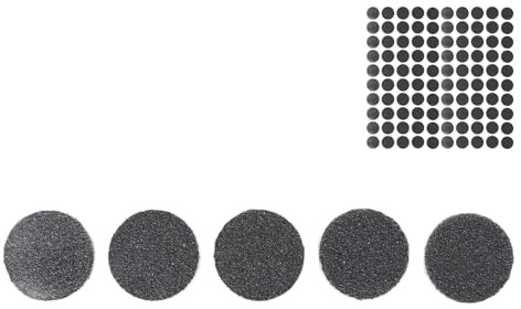 100Pcs Replaceable Sandpaper Discs, 120 Grit Self Adhesive Sandpaper Refill Pad Disks Medium Coarse Sand Discs Tool Replacemen for Electric Foot File Callus Remover