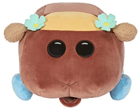 MGA Entertainment Pui Pui Molcar Großes Plüschtier - Choco - 41 cm großes, ultraweiches Stofftier - Für Sammler, Jungen und Mädchen ab 3 Jahren