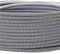 Cavo tessile per lampade, 3 fili, 3x 0,75 mm², cavo elettrico con conduttore di terra, accessori per lampada (10m, Bianco-Nero)