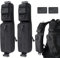 WYNEX MOLLE-Zubehörtasche mit Zwei Versionen, Rucksackgurt, Tasche, Schultergurt, MOLLE-Befestigung, taktisches Zubehör, Reißverschlusstasche, zusätzlicher Handyhalter für Kompassflasche