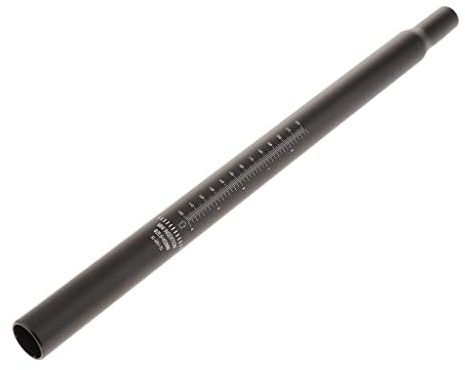 rockible Premium Aluminium Sattelstütze für Mountainbikes, 30mm Durchmesser, 400MM Länge