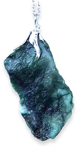 CRIGEMA - Anhänger Halskette Mineralien Halbedelsteine Schmuck handgefertigt
