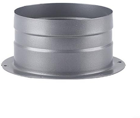 URPIZY 3-8 Zoll Metall Flansch Entlüftungsrohr Fitting Wand Luftrohr Schlauch Flansch Adapter Lüftungsrohrverbinder, 120mm