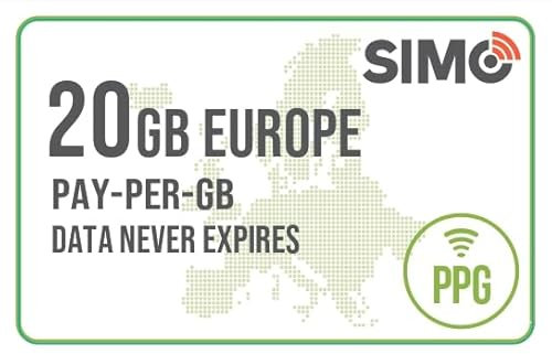 Solis EU Pay-Per-GB Karte 20 GB