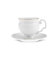 Karaca Malta Ensemble de tasses à café pour 6 personnes - 12 pièces : ensemble de tasses à café en porcelaine et de soucoupes, design moderne, parfait pour les amateurs de café et les réunions