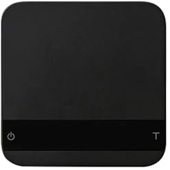Acaia Lunar Coffee Scale - Präzisionswiegen, Wasserfest, Wiederaufladbar, Bluetooth aktiviert, Ideal für kommerzielle Espressoanwendung, 2000g Kapazität, Farbe -Schwarz