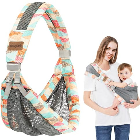 Farerkass Babytrage Seitlich HüFttrage Kleinkind Mesh Atmungsaktiv Kleinkind Trage Einstellbar Ergonomisch Seitliche Trage Baby Geeignet FüR Babys Von 3 Bis 36 Monaten