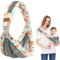 Farerkass Babytrage Seitlich HüFttrage Kleinkind Mesh Atmungsaktiv Kleinkind Trage Einstellbar Ergonomisch Seitliche Trage Baby Geeignet FüR Babys Von 3 Bis 36 Monaten