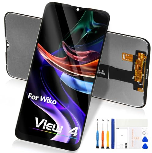 Bildschirm Ersatz für Wiko View 4 / View 4 Lite LCD Display - für Wiko View 4 LCD Bildschirm für Wiko View 4 Lite Touch Screen Digitizer Montage W-V830 W-V730 (6.52)