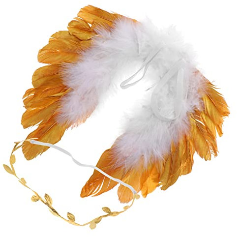 Holibanna 1juego Decoración De Alas De Ángel Para Bebés Accesorios Fotográficos Delicados Diadema De Prop Para Sesiones De Fotos Adorables y Seguras