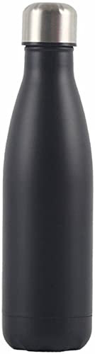 Thermo Coffee Travel Mug, 500ml Double- Wall Insulated Stainless Steel Thermos Coffee Mug Cup Coke Water Bottle for Girls Vacuum Flasks Travel Coffee Cup Sports Travel Water Bottles(No.15)