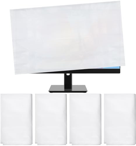 4 Pack Foam Flat Screen TV Cover for Moving,TV Protective Cover Fits Up to 36H x 65W Flat Screen TV,TV Display Screen Protector for Protection During House Moving, Storing, Painting，Home Renovation