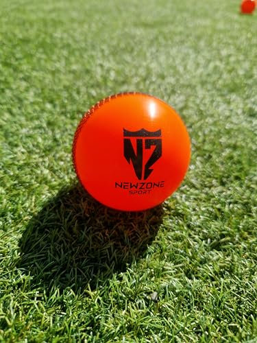 Newzone Sport Ltd | Premium PVC Cricket Training Ball – Durable, Realistic Seam, True Bounce & Swing | Wind Ball for Indoor & Outdoor Practice, Coaching, Garden & Beach Play
