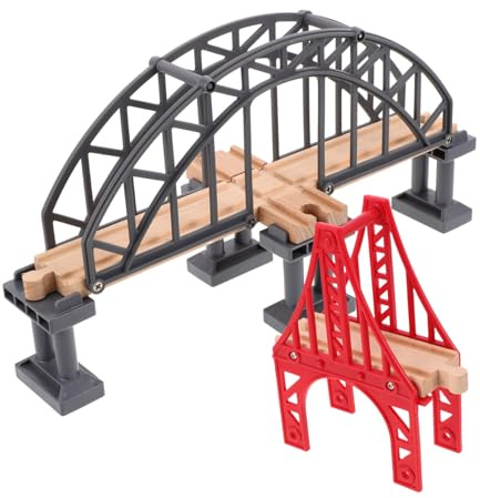 Kleine Eisenbahnbrücke für Kinder, Spielzeugbrücke