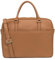 LANCASTER | Mademoiselle Business - Porte documents Cuir de Vachette Grainé Camel