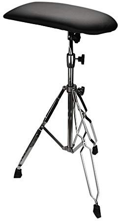 ATOMUS Tattoo Armrest Stand Bracket Adjustable Height Tattoo Arm Leg Rest Holder Stainless Steel Tattoo Salon Tattoo Tool Stool