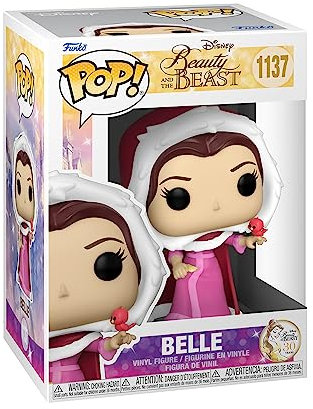 Funko Pop! Disney: Beauty And The Beast - Winter Belle - die Schöne und das Biest - Vinyl-Sammelfigur - Geschenkidee - Offizielle Handelswaren - Spielzeug Für Kinder und Erwachsene - Movies Fans