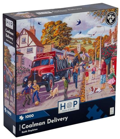 House of Puzzles Coalman Delivery - 1000 Piece Jigsaw Puzzle