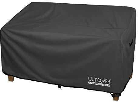ULTCOVER Wasserdichter Abdeckung für Sofas, für den Außenbereich, 152 x 101 x 89 cm, Schwarz