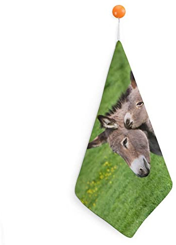 Handtuch Tierischer Esel Lanyard Design Handtücher Geschirrtuch Für Zuhause Küche Badezimmer
