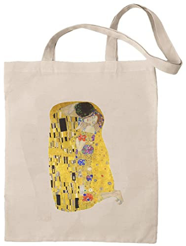 rainUP Tasche Gemälde Klassische Kunst - Tote Bag, Kiss - Klimt, 37 x 41 cm