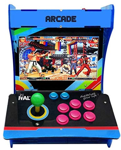 ITAL Recreativa Arcade / Consola Retro de Sobremesa con Pandora Box DX 2+ / Disfruta de Miles de Juegos Clásicos en un Solo Dispositivo