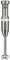 KitchenAid Variable Speed Corded Hand Blender KHBV53, Contour Silver