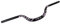 ROADNADO MTB Riser Lenker 31.8mm Aluminiumlegierung Fahrrad Lenker Riser 90mm Extra Langer Mountainbike Fahrradlenker 720mm 780mm Riser Bars für Mountain, Road bike (720mm Schwarz)