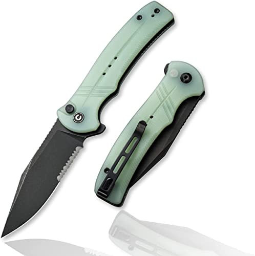 Mr. Blade Civivi Cogent Stealth Taschenmesser Jade aus 14C28N Stahl