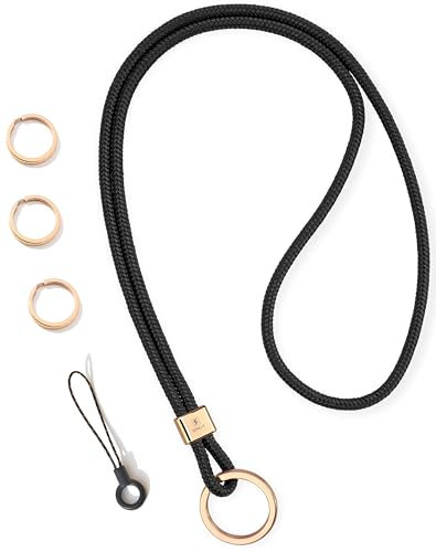 SENLLY Schlüsselband für Schlüssel, Originellem Minimalistisch Design Umhängeband