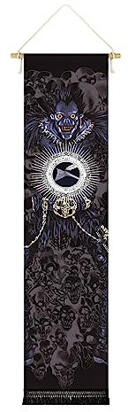 CosplayStudio Großes Death Note Rollbild | Anime Kakemono | Ryuk Wandposter | 130x33cm