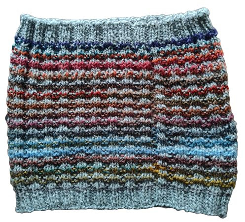 Wollschal Loop Schal Schlauchschal handgestrickt Schlauchschal Loopschal Rundschal Cowl gestrickt