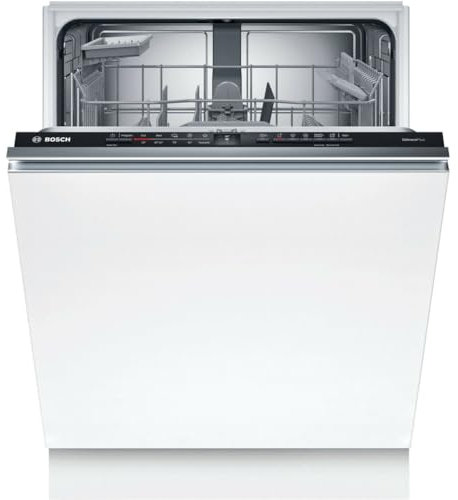 Bosch Lavavajillas Integrable, 13 servicios, Silencioso, InfoLight, Home Connect, Blanco, SMV2HAX00E