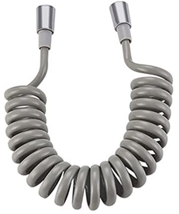 Swetopq Flessibile Telescopico Tubo Doccia Molla Flessibile Doccia Tubo per Acqua Idraulica WC Bidet Spruzzatore Accessori Bagno