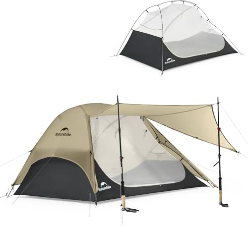 Naturehike Star River UL 2 Person Tent Double Layer Ultralight 2 Person Backpacking Tent 15D Nylon PU3000mm