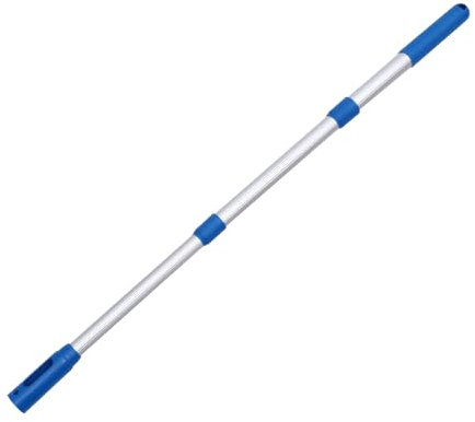 BESPORTBLE Barra Telescópica para Piscina De Aluminio - Pertiga Ajustable De 90 Cm- Ideal para Limpieza y Mantenimiento De Piscinas Compatible con Redes y Cepillos Diseño Ergonómico y Ligero
