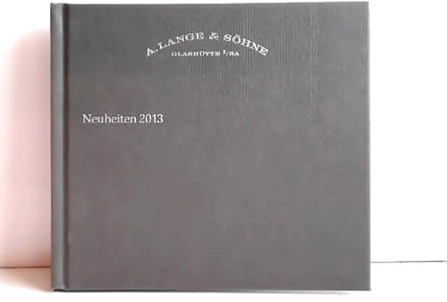 Katalog Neuheiten 2013.