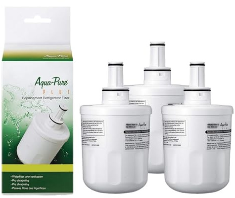 Ersatz-Wasserfilter For Kühlschränke, Kompatibel Mit Samsung, DA29-00003F, DA29-00003A, DA29-00003B, Aqua-Pure Plus(3pcs)