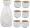 KICHOUSE 1 Set Set Di Di Vino in Ceramica Antico Tazze Giapponesi Tazze in Ceramica Bianca