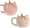 PEPLAYTAL Tazza Forma Unicorno Contenitore e Adorabile per Hotel Bianca