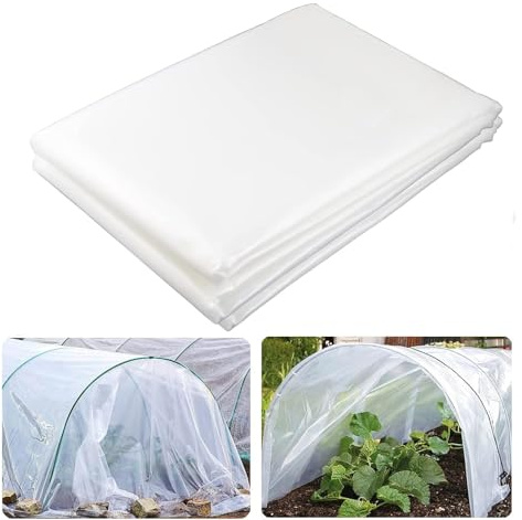 Housse De Serre - Film Imperméable | Filet Souple De Jardin pour Balcon Terrasse Cour Arrière Pelouse Et Extérieur