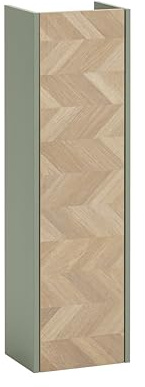 Schildmeyer Lorna Highboard 160681, Pistazie/Fischgräten Dekor