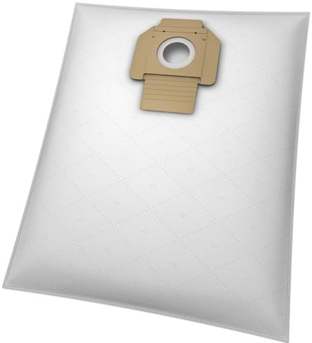 McFilter | 10 sacs à poussière en non-tissé pour Bosch GAS 20 L AFC | GAS 15 L | GAS 1200 L Professional | comme Bosch 2605411229 | microfibre multicouche | fermeture à poussière