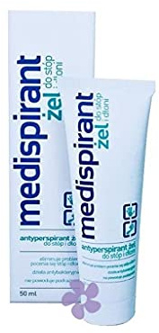 Medispirant Antiperspirant in Gel for Hands and Feet 50ml