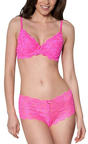 Smart & Sexy Signature Lace Push-up Bra-Reggiseno Donna Medium Pink 85B
