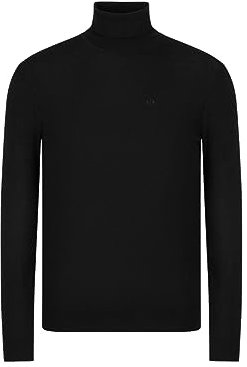 Armani Exchange Men's 8nzm3c Turtleneck, Black, M