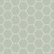 Papier peint intissé Quadrillage en Hexagone 1005 x 52cm Vert | Revêtement Mural, Tapisserie | Ambiance Facile à poser et à enlever