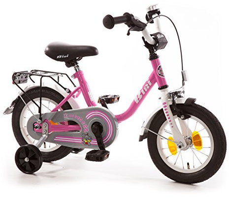 Bibi Bibi 12 Spielrad mit R�cktrittbremsnabe 12 Zoll Kinderfahrrad pink