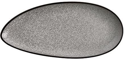 Olympia DF180 Lot de 6 assiettes en feuille minérale 255 x 118 mm