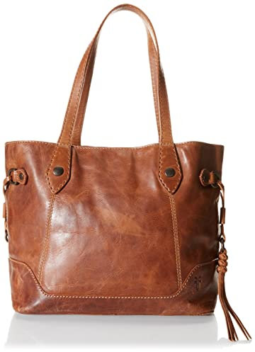 FRYE Damen Melissa Carryall Tragetasche, Cognac
